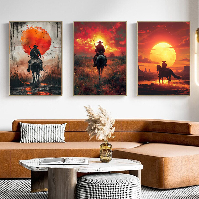 Home Improvement Game - Classic Retro Game Cowboy Character Red