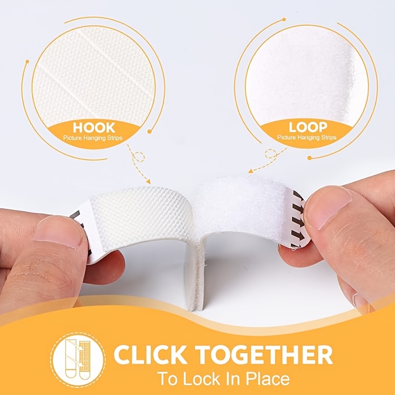24pairs Heavy-Duty Picture Han - Picture Hanging Strip 评论和价格
