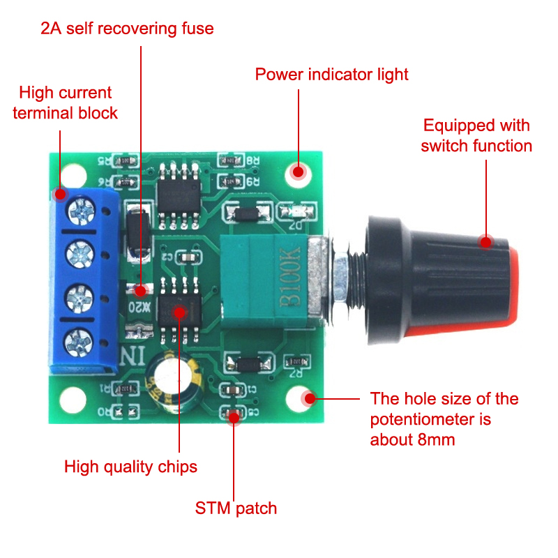 1Pcs Adjustable Speed DC Motor - Home Improvement Us 评论和价格