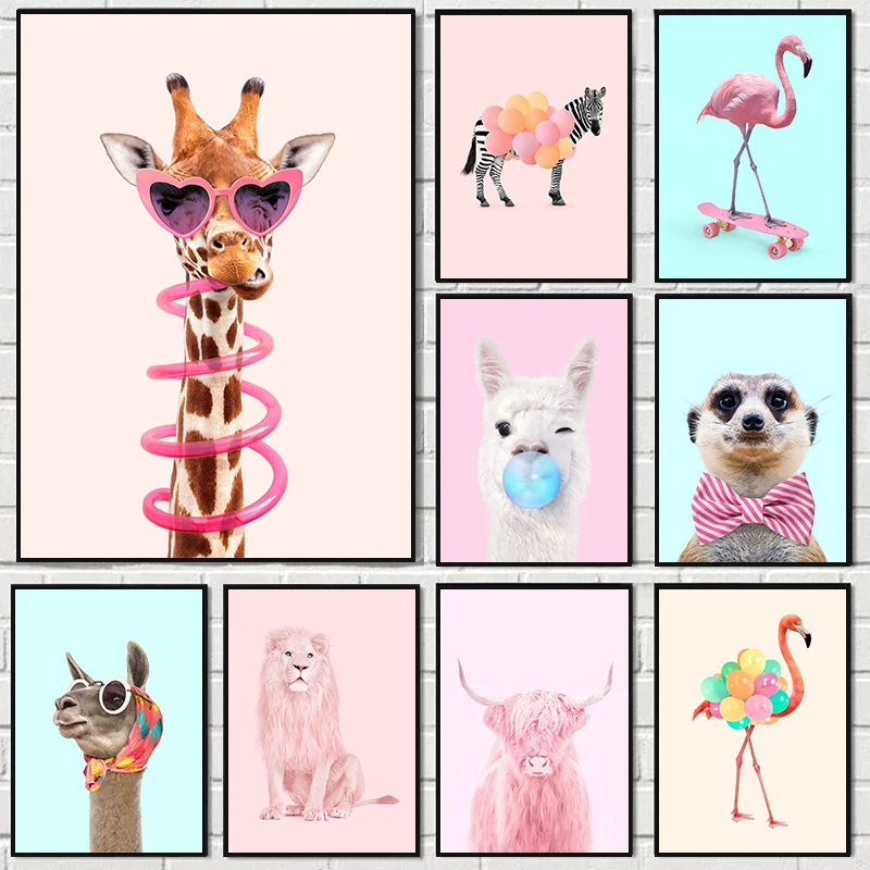 Funny Fashion Giraffe Zebra Fl - Home Improvement Kids 评论和价格