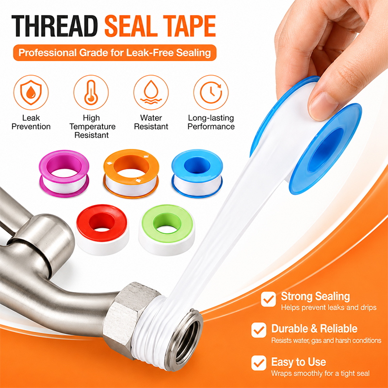 5pcs Wide Extra Long PTFE Seal - Plumbing Tape Ptfe 评论和价格