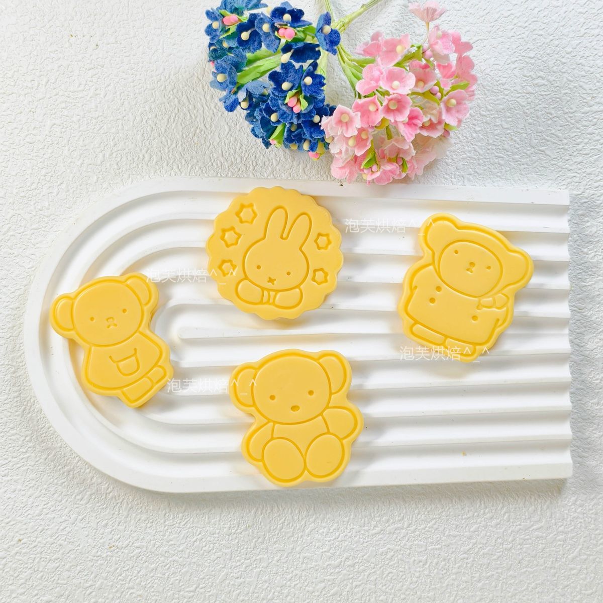 Cute 3D Press Cookie Mold with - Home Improvement Kids 评论和价格