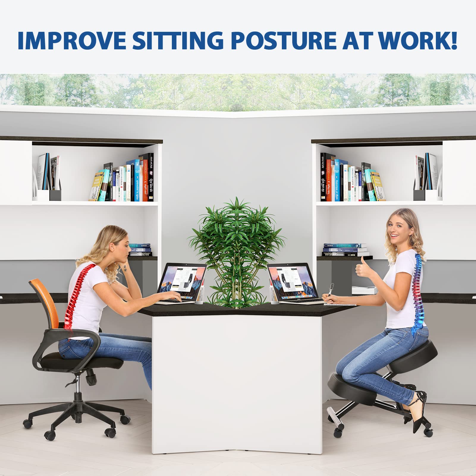 Kneeling Chair Ergonomic for O - Home Improvement Us 评论和价格