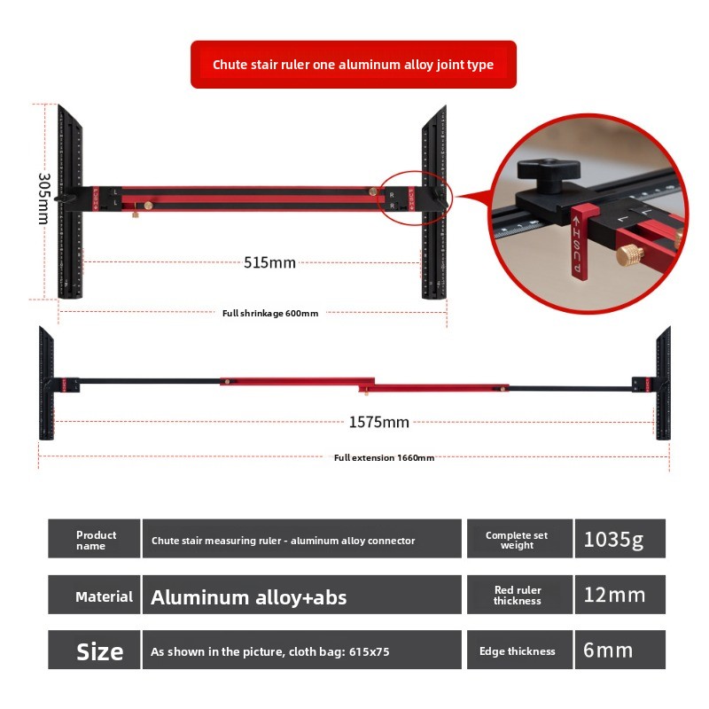 Aluminum Alloy Stair Ruler,Hig - Home Improvement Us 评论和价格