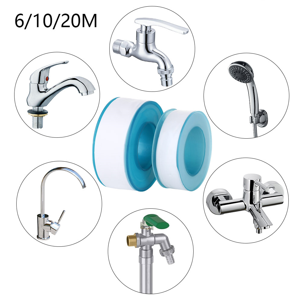 5 Rolls/Pack PTFE Plumbing Thr - Plumbing Tape Ptfe 评论和价格