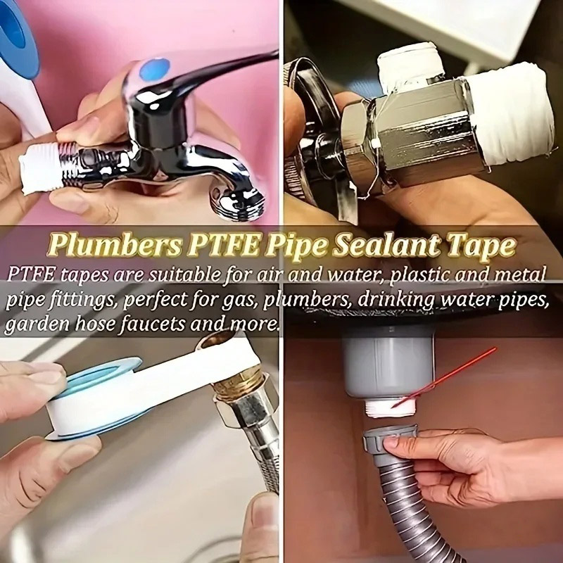 10 PCS Seal Tape Thread Seal W - Plumbing Tape Ptfe 评论和价格