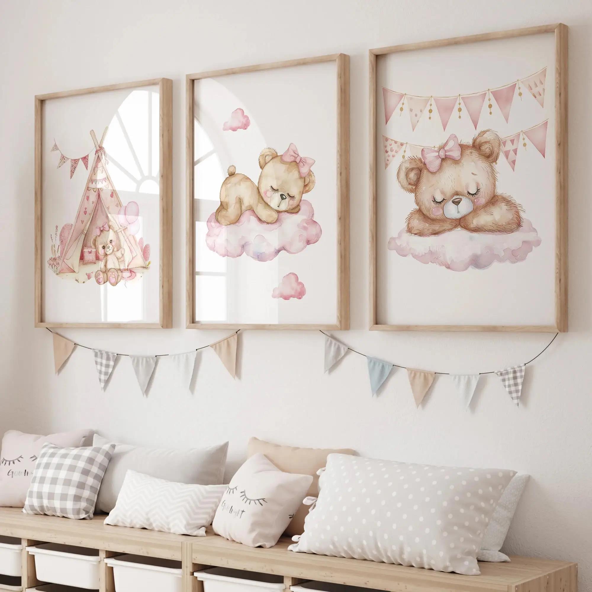 Pink Dream Bear Carousel Tent  - Home Improvement Kids 评论和价格