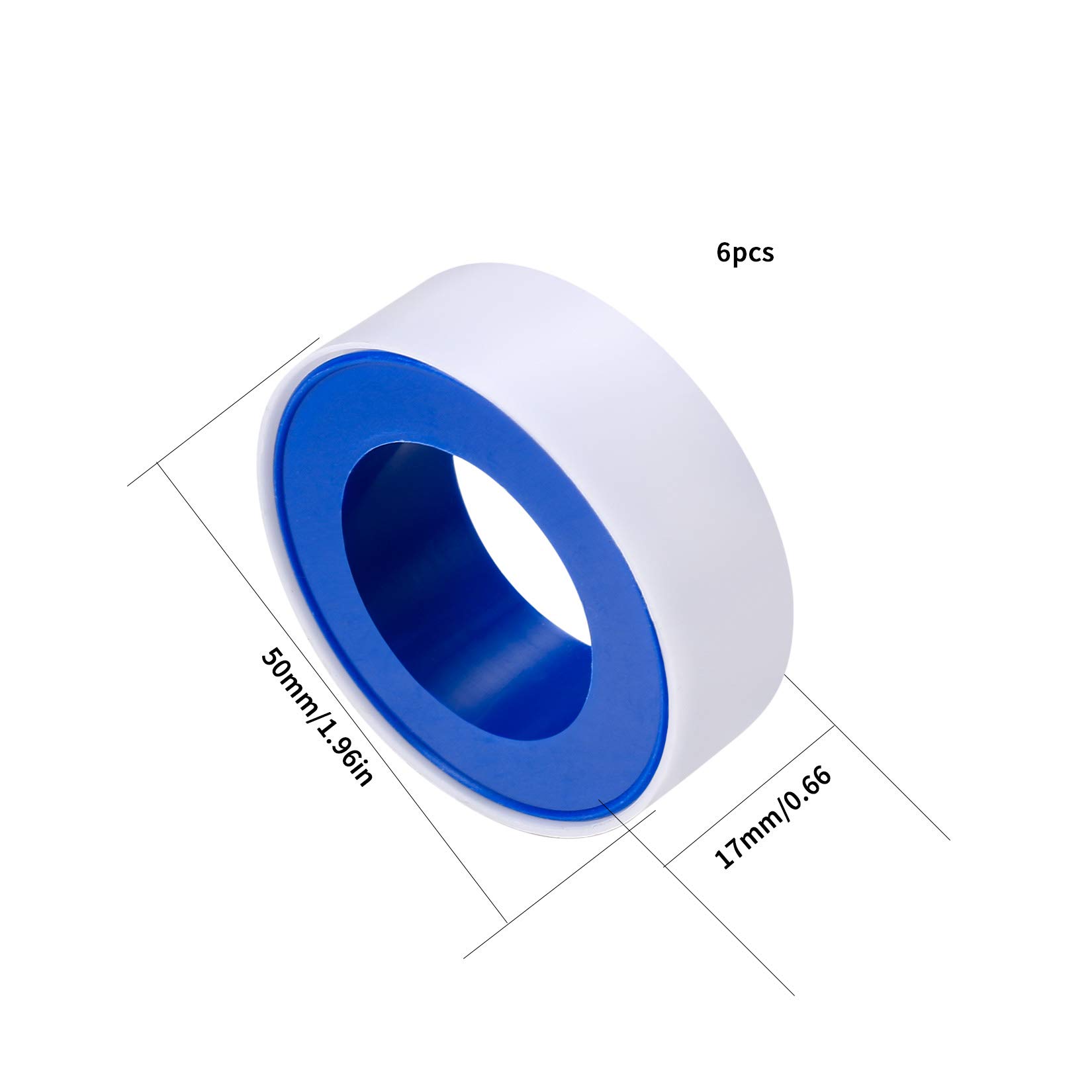12 Rolls Xiaomoyu PTFE Tape -  - Plumbing Tape Ptfe 评论和价格