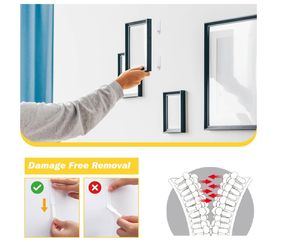 Dual Lock Picture Hanging Stri - Picture Hanging Strip 评论和价格