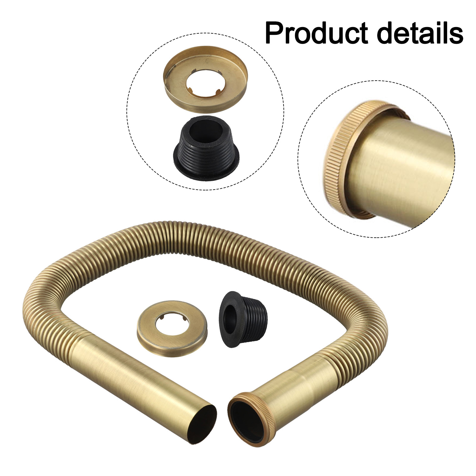1pc Flexible Hose Brass Hose S - Home Improvement Us 评论和价格