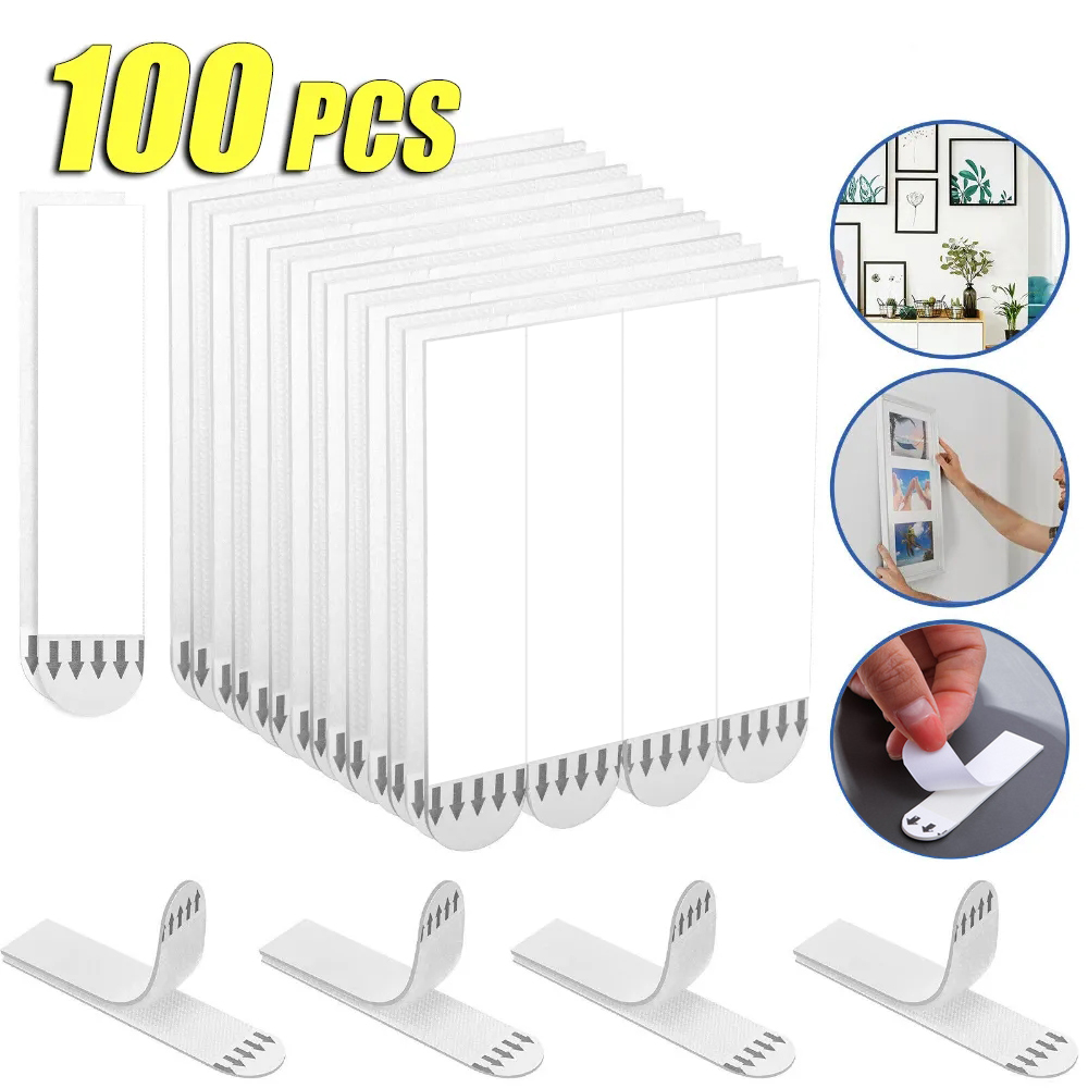 Punch-free Frame Tape Strips A - Picture Hanging Strip 评论和价格