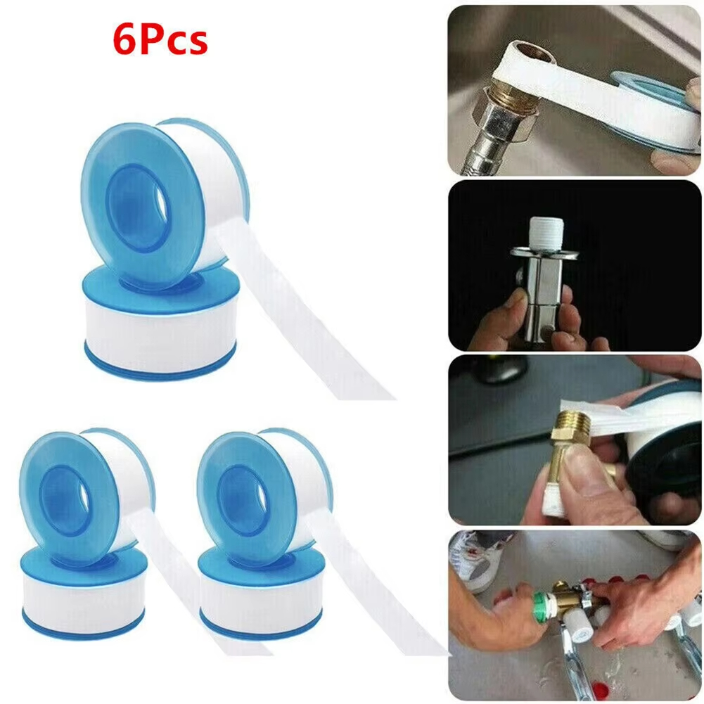 6Pcs PTFE White Threaded Seali - Plumbing Tape Ptfe 评论和价格