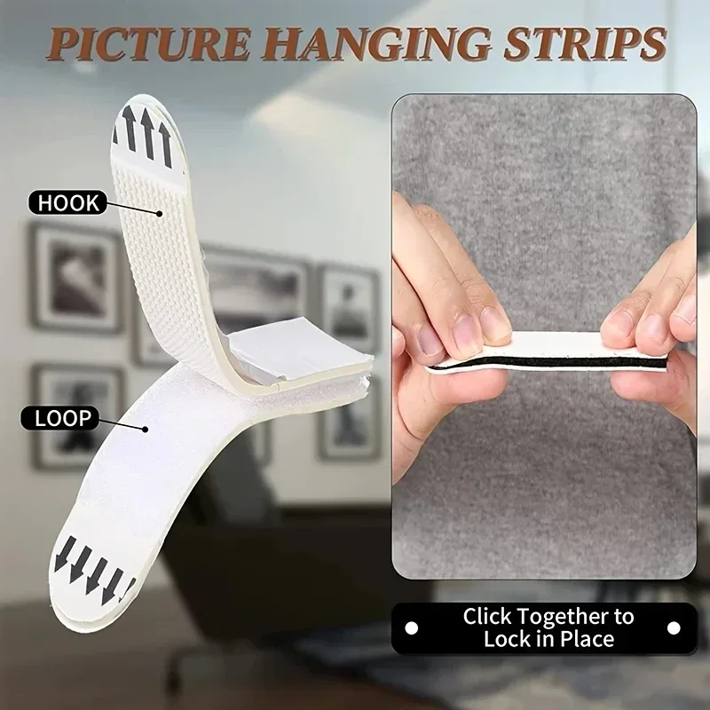 Tape Double Sided Strips Adhes - Picture Hanging Strip 评论和价格